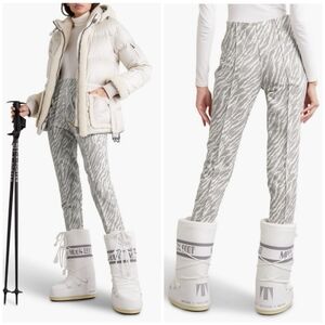 BOGNER | Elaine Stirrup Slim-Fit Pants In Zebra Print